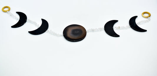 Moon Phase Horizontal Wall Hanging Decor