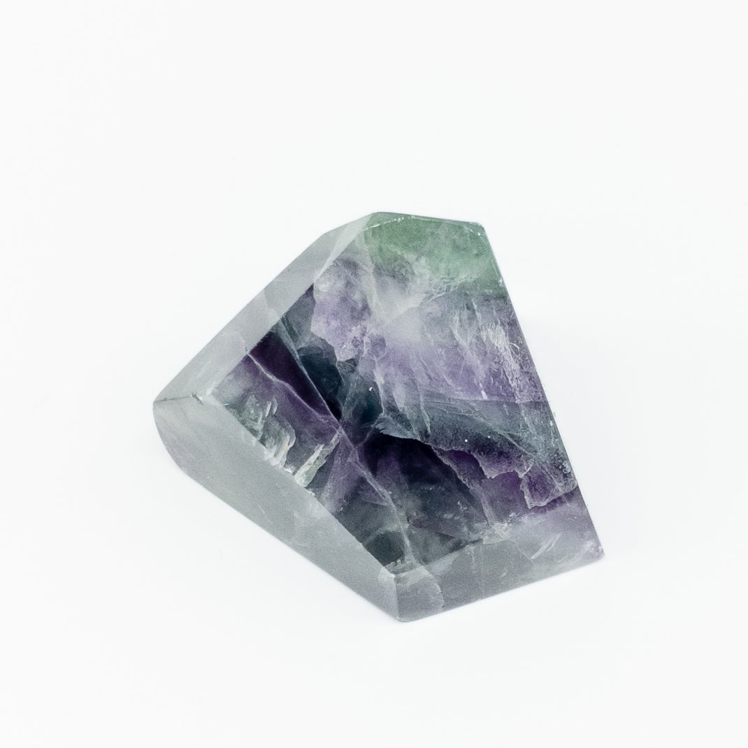 Rainbow Fluorite Polished Prism
